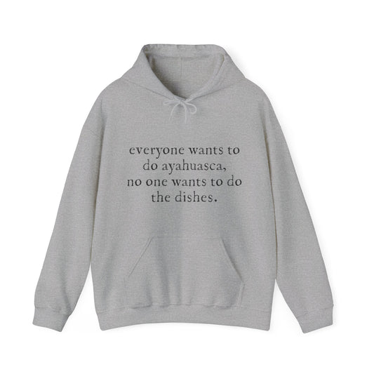 "everyone wants to do aya...."  hooded sweatshirt