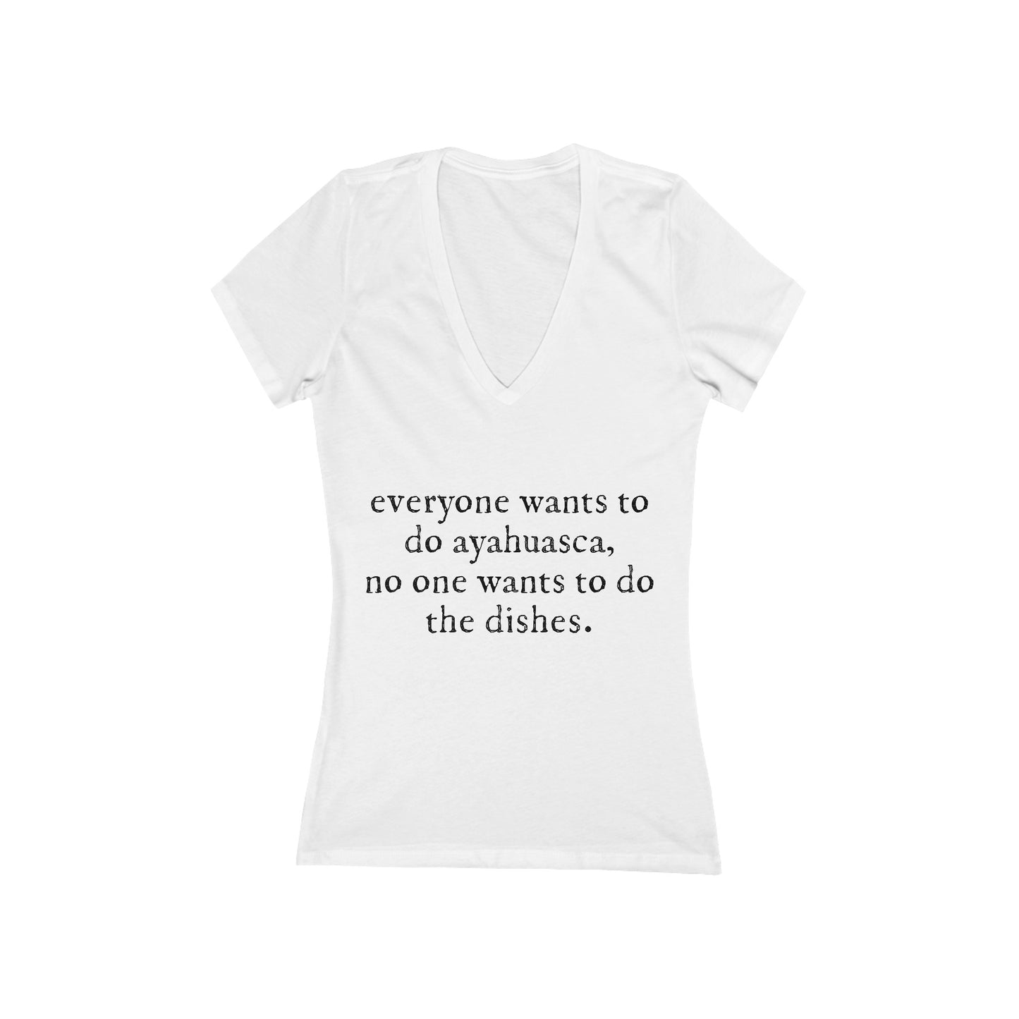 "everyone wants to do aya...." women's  v-neck t-shirt