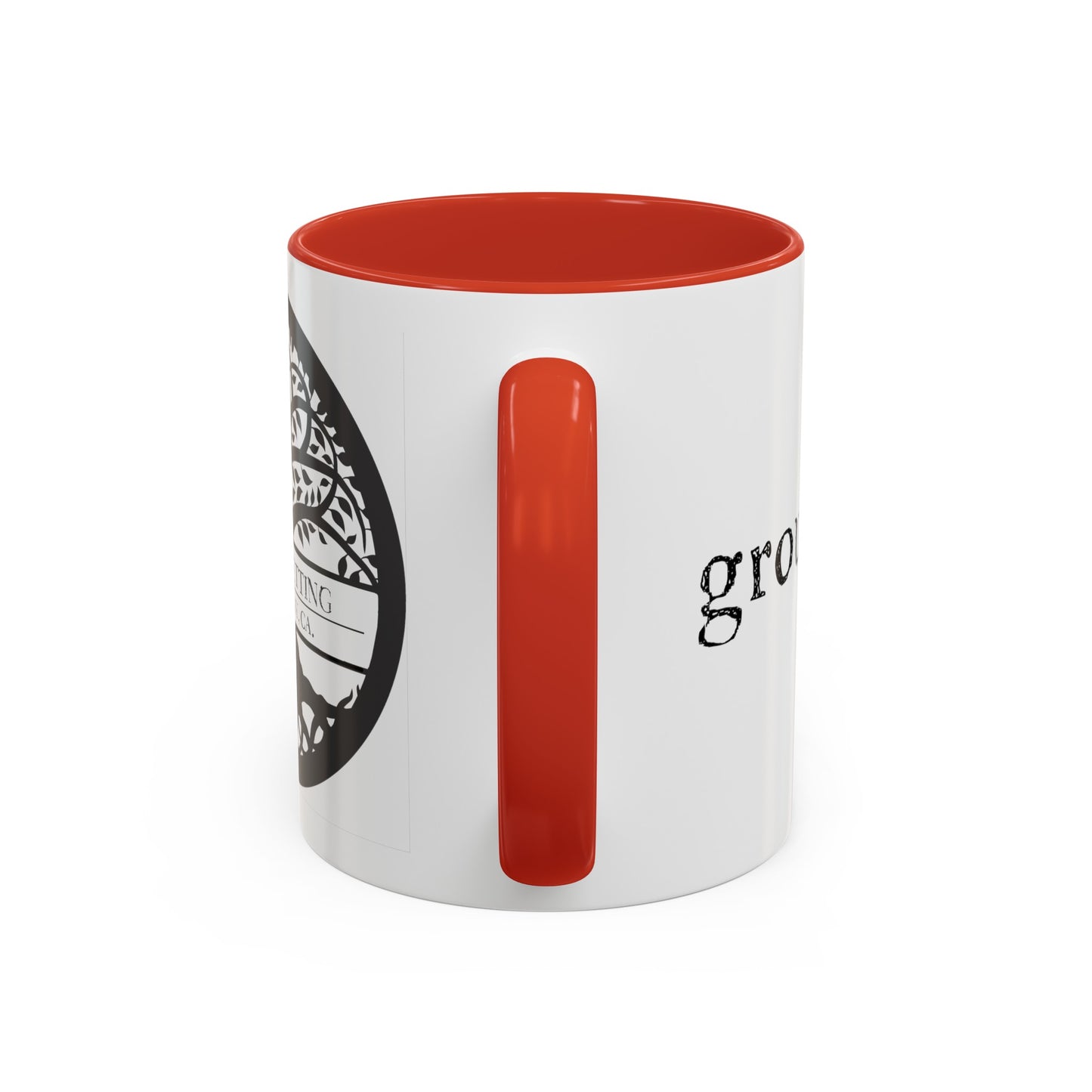 "grounded" coffee mug