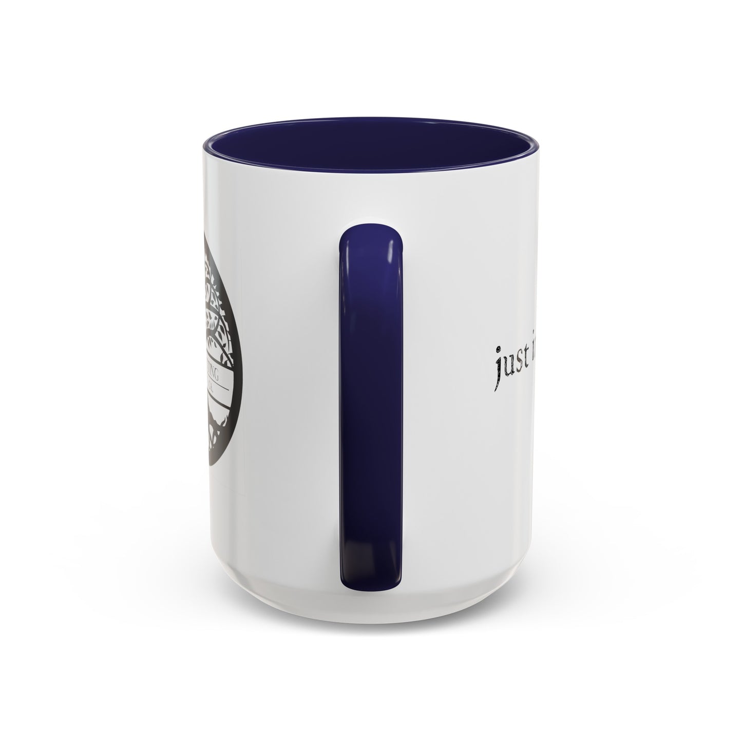 "just integrate" Coffee mug