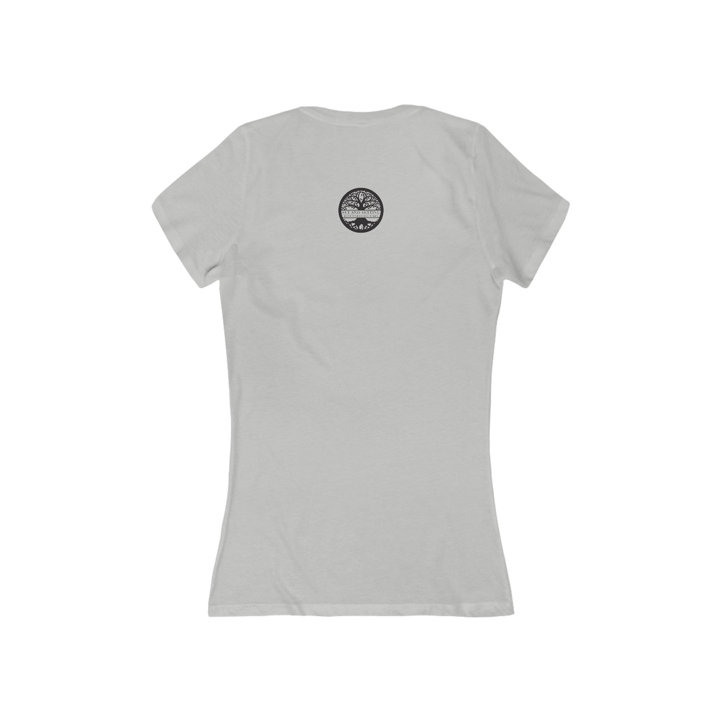 "LSD....." Timothy Leary women's v-neck t-shirt