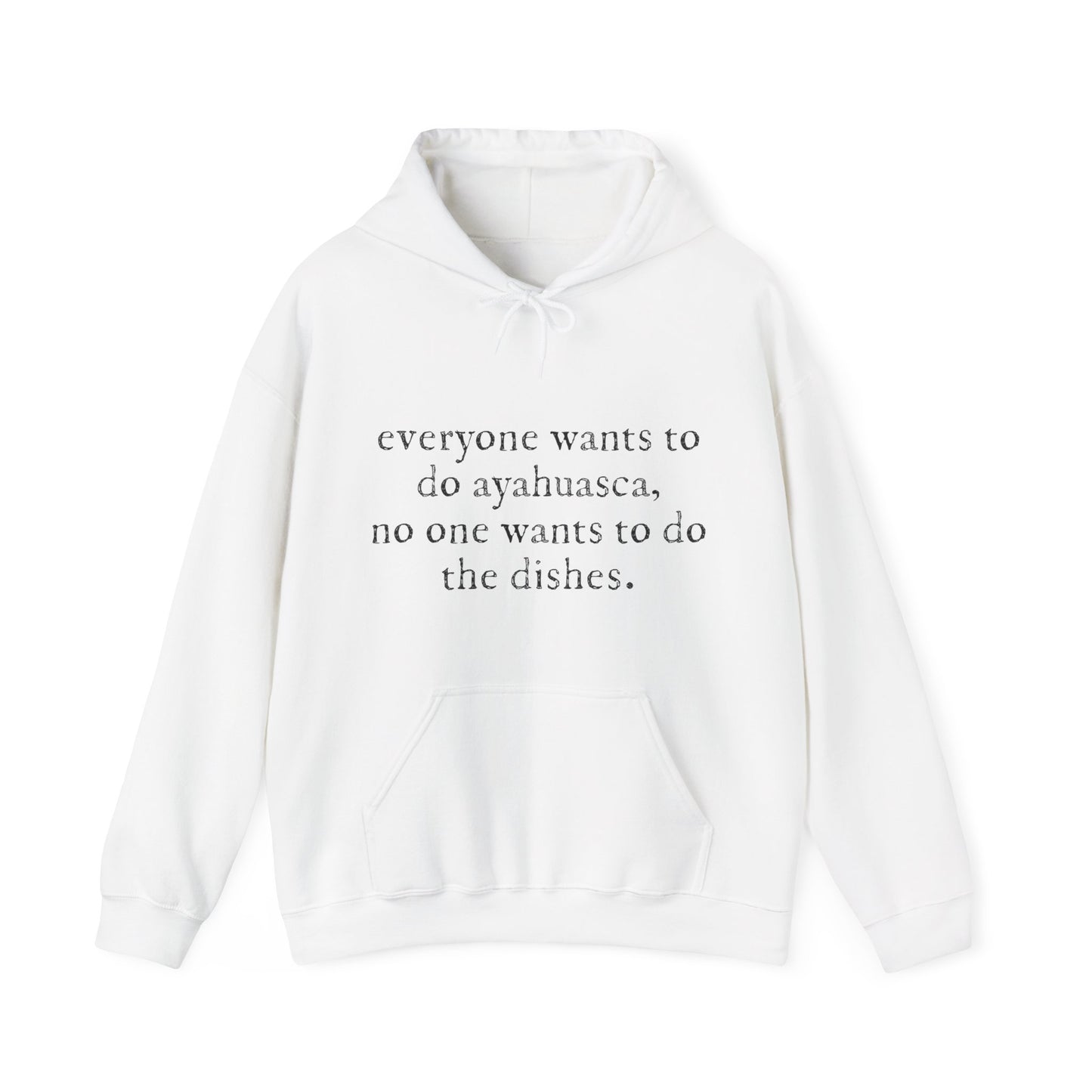 "everyone wants to do aya...."  hooded sweatshirt