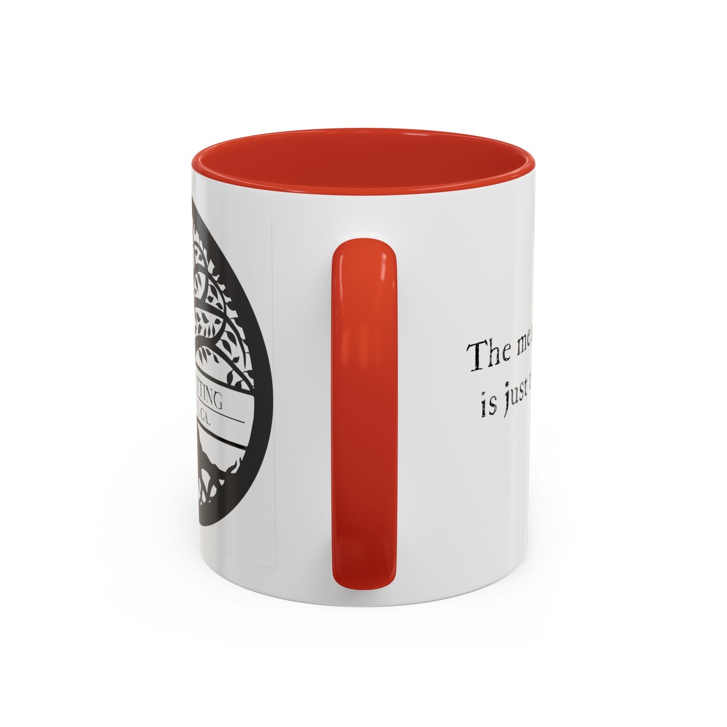 "the meaning of life..." Alan Watts  coffee mug