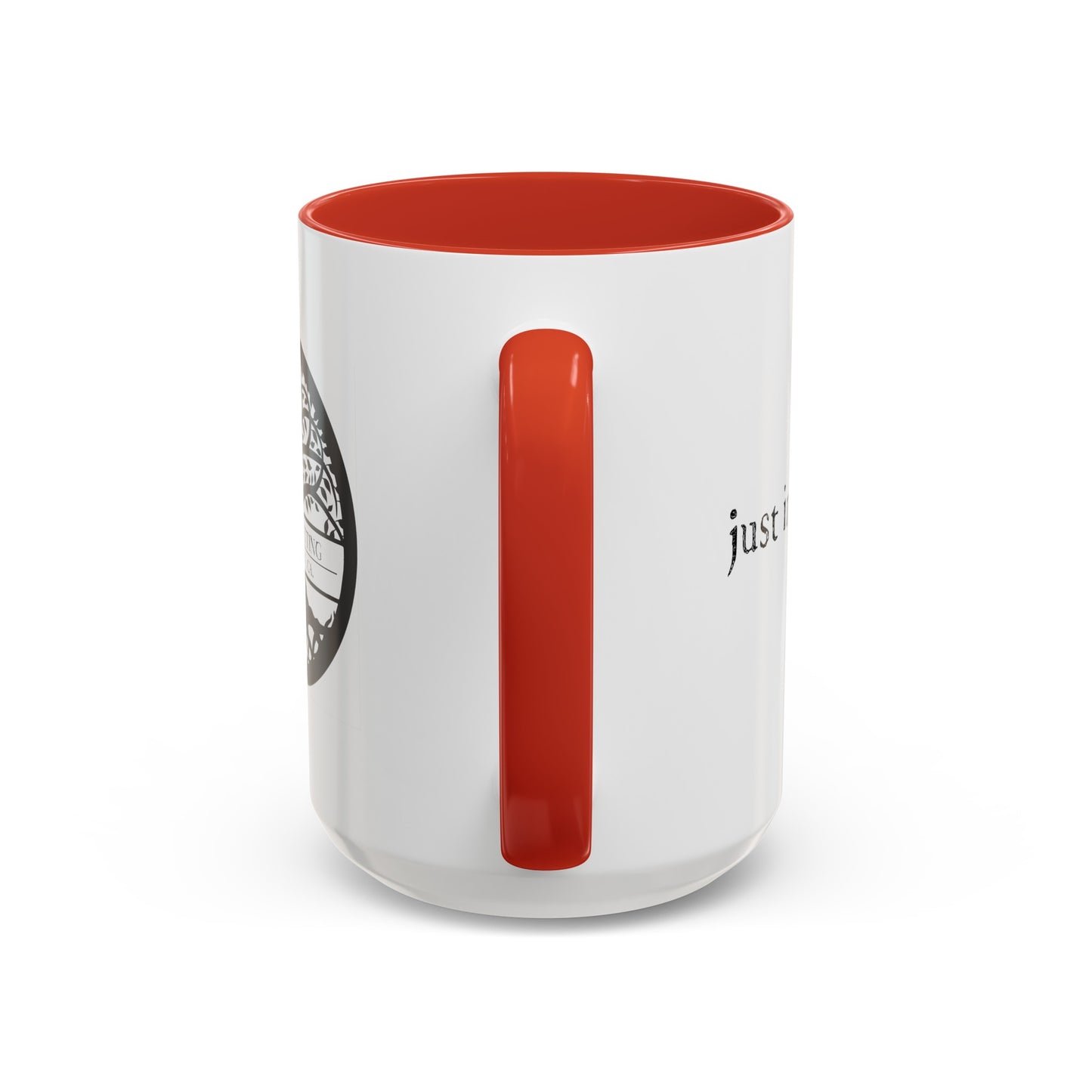 "just integrate" Coffee mug