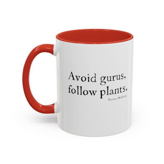 "avoid gurus...." Coffee Mug