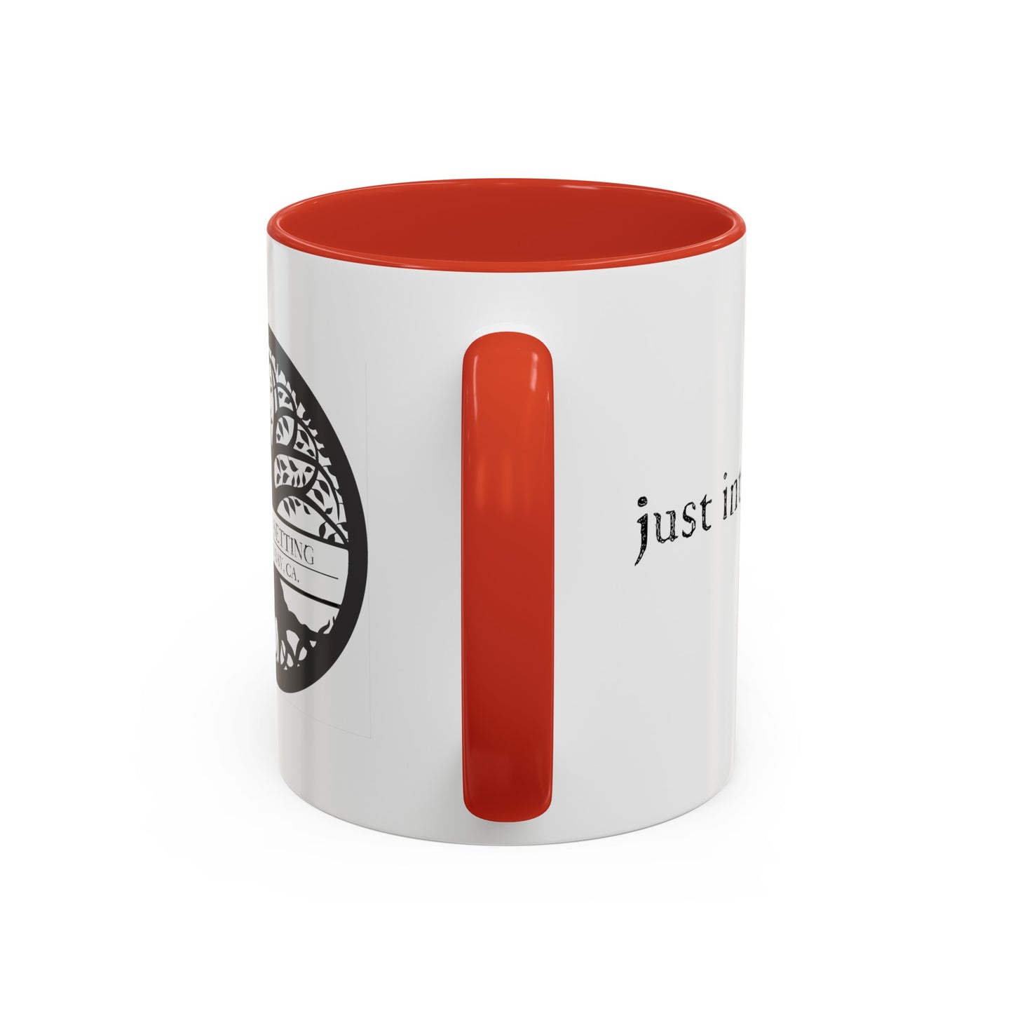 "just integrate" Coffee mug