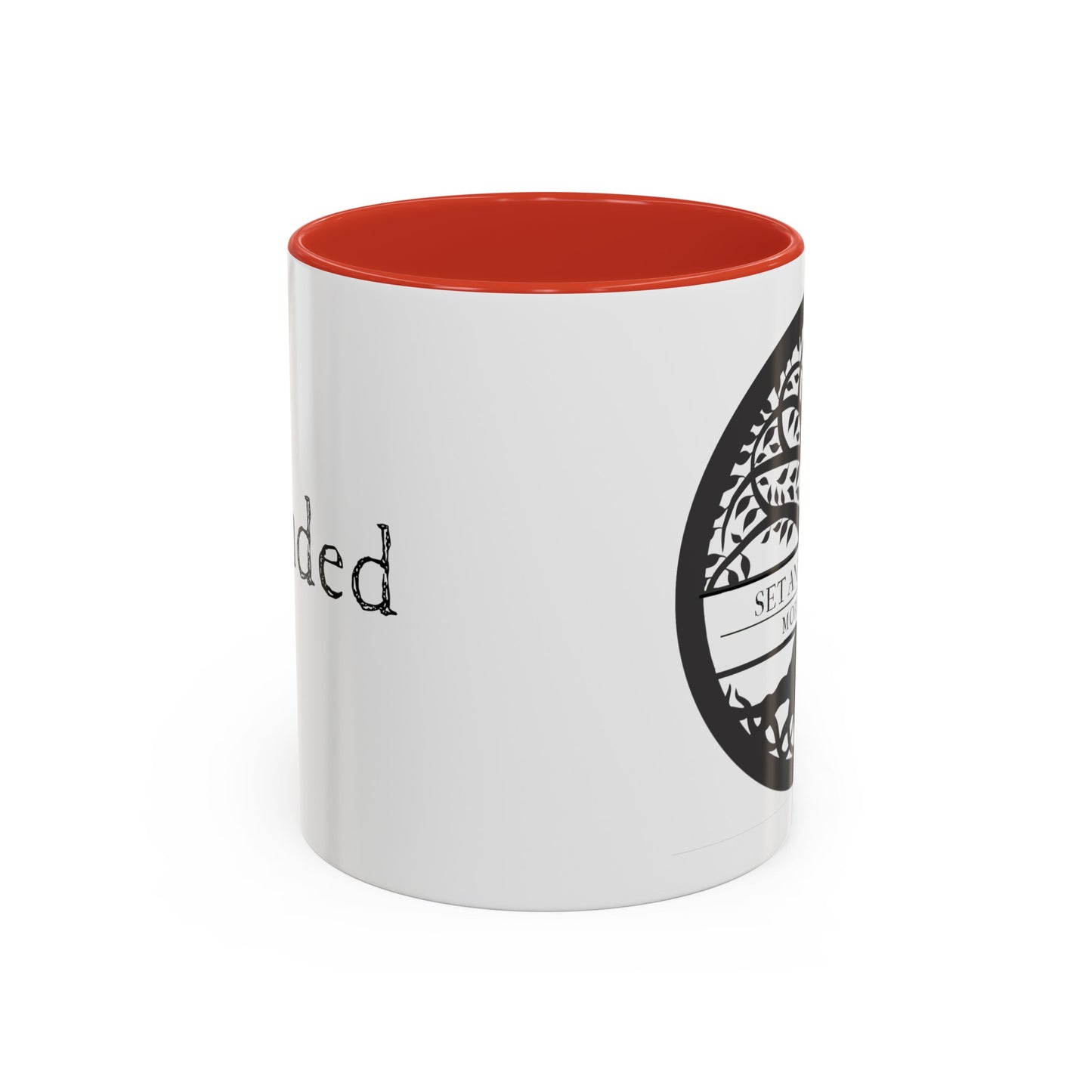 "grounded" coffee mug