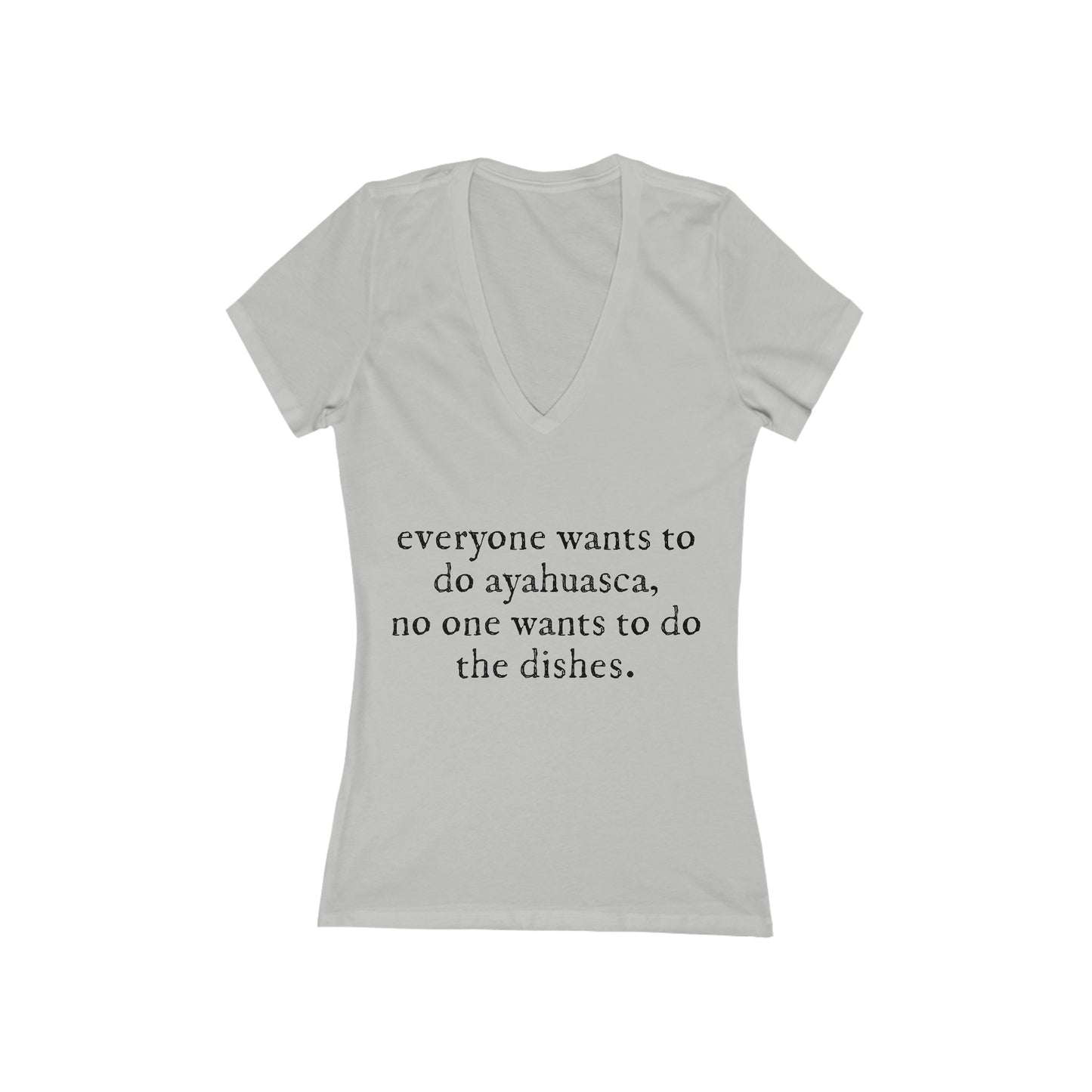 "everyone wants to do aya...." women's  v-neck t-shirt