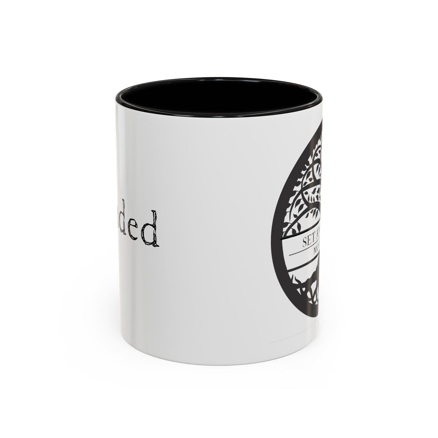 "grounded" coffee mug