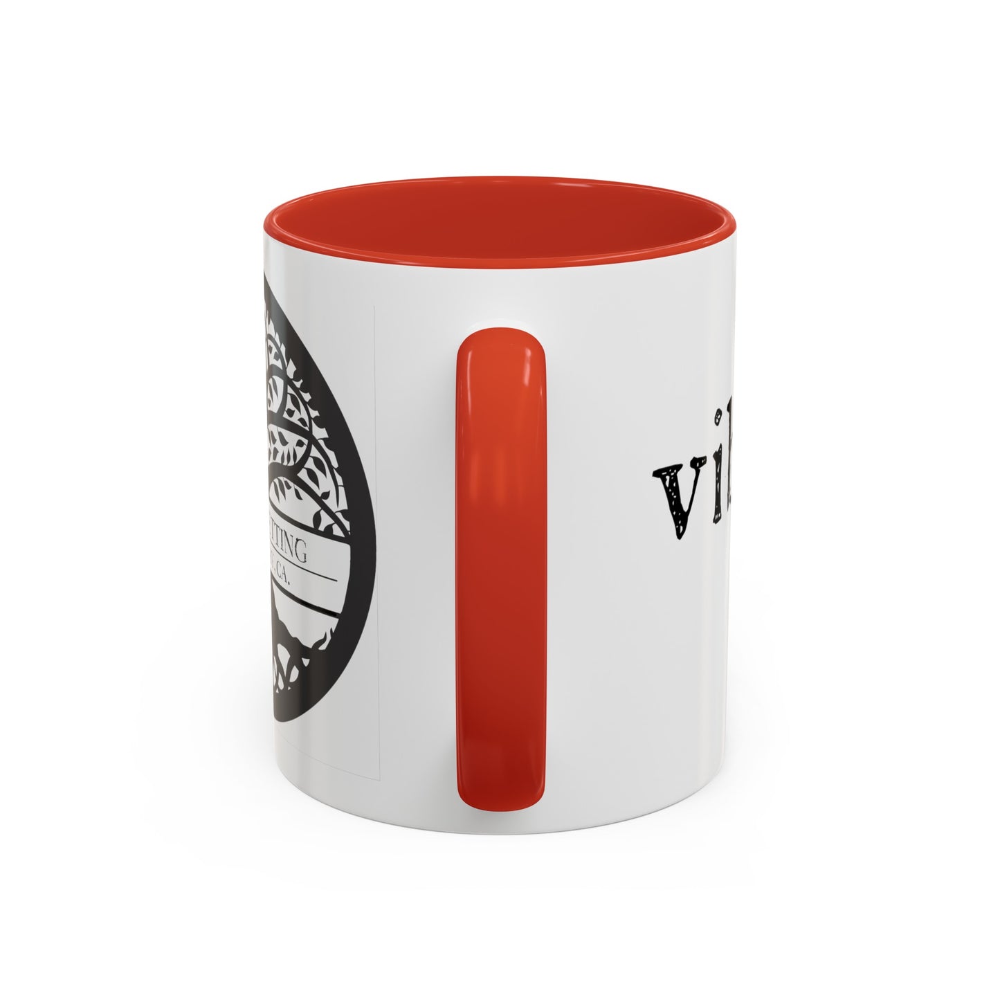 "vibin" coffee mug