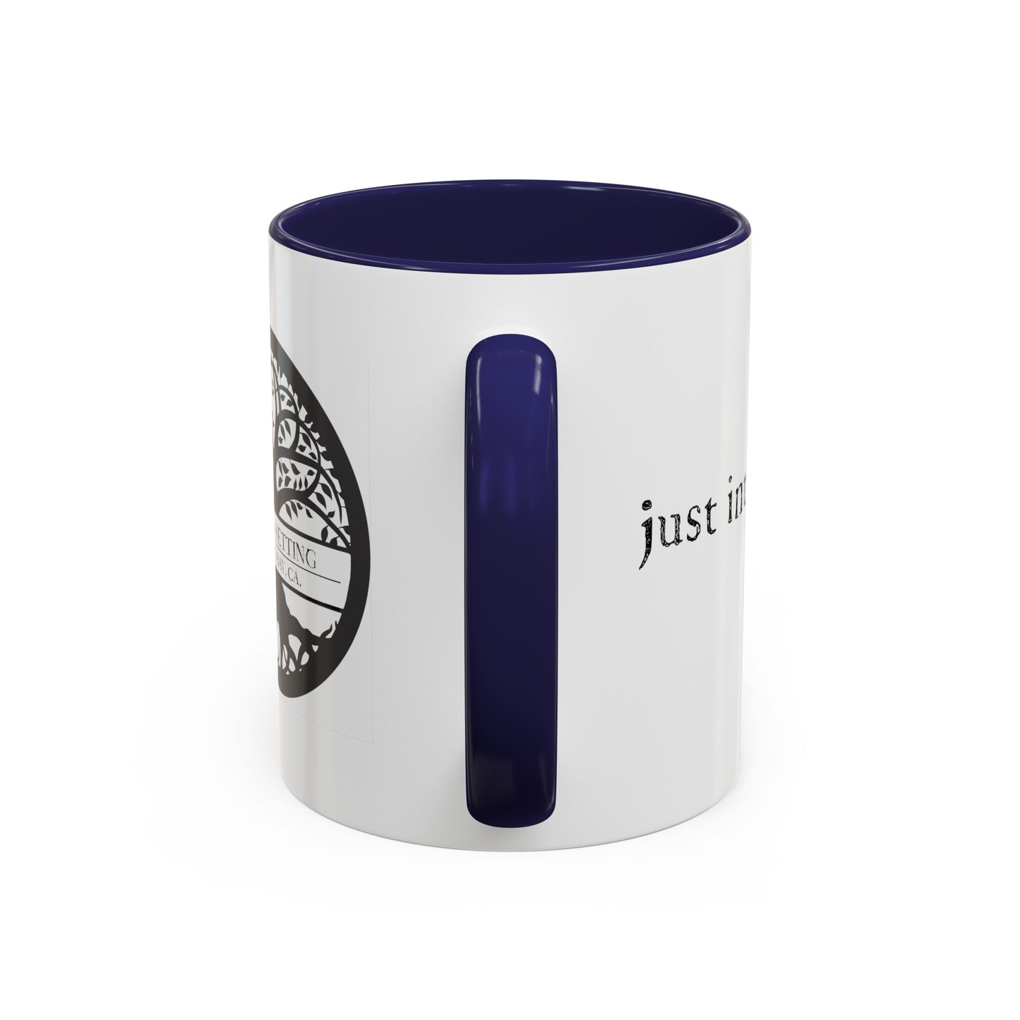 "just integrate" Coffee mug