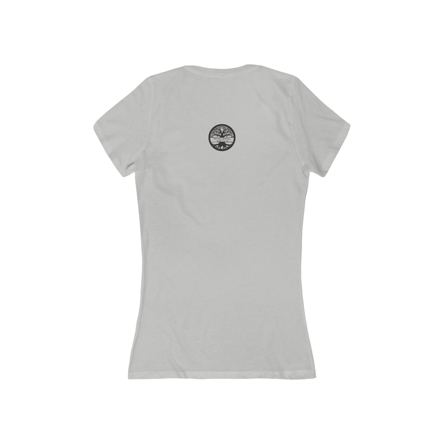 "vibin" women's v-neck tee