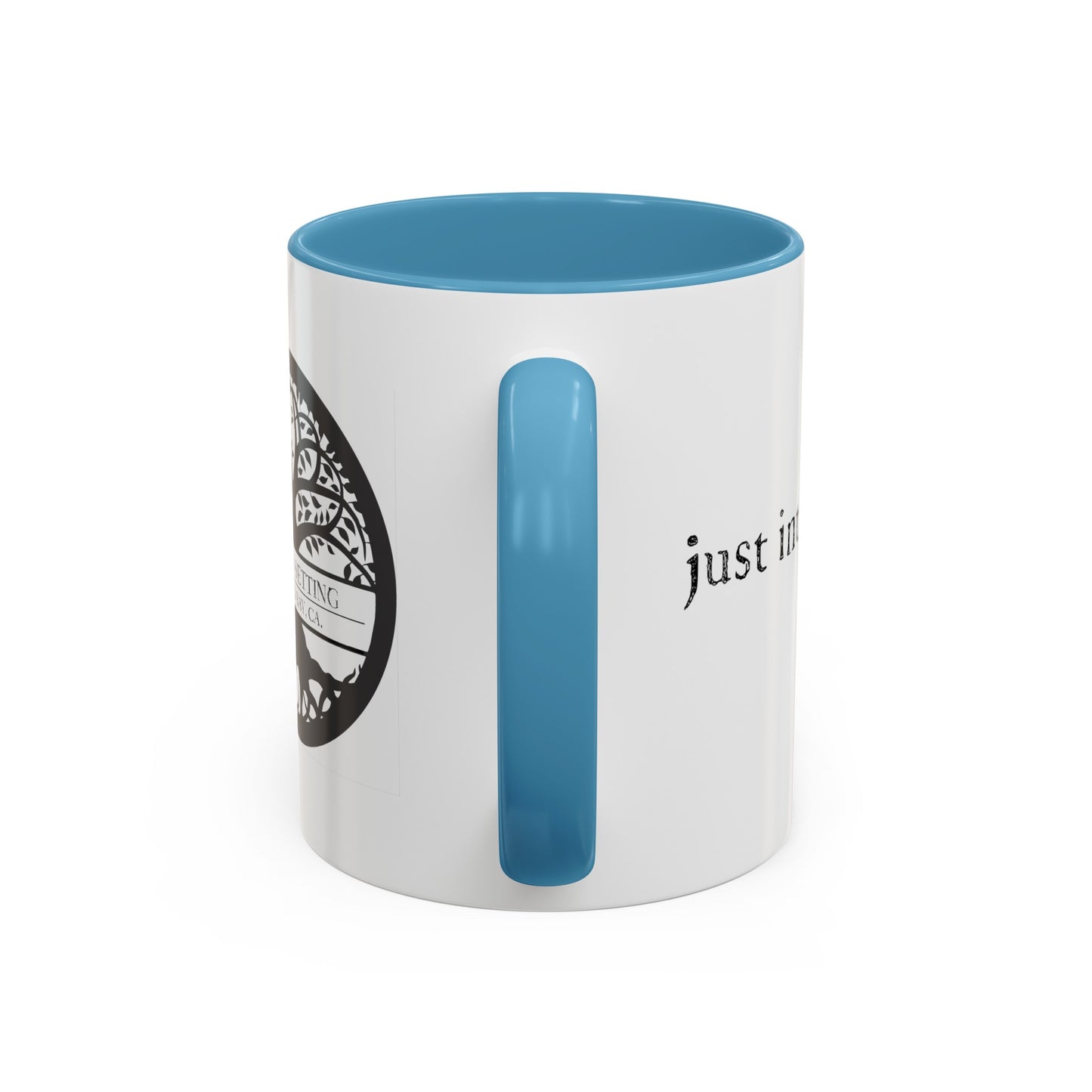 "just integrate" Coffee mug