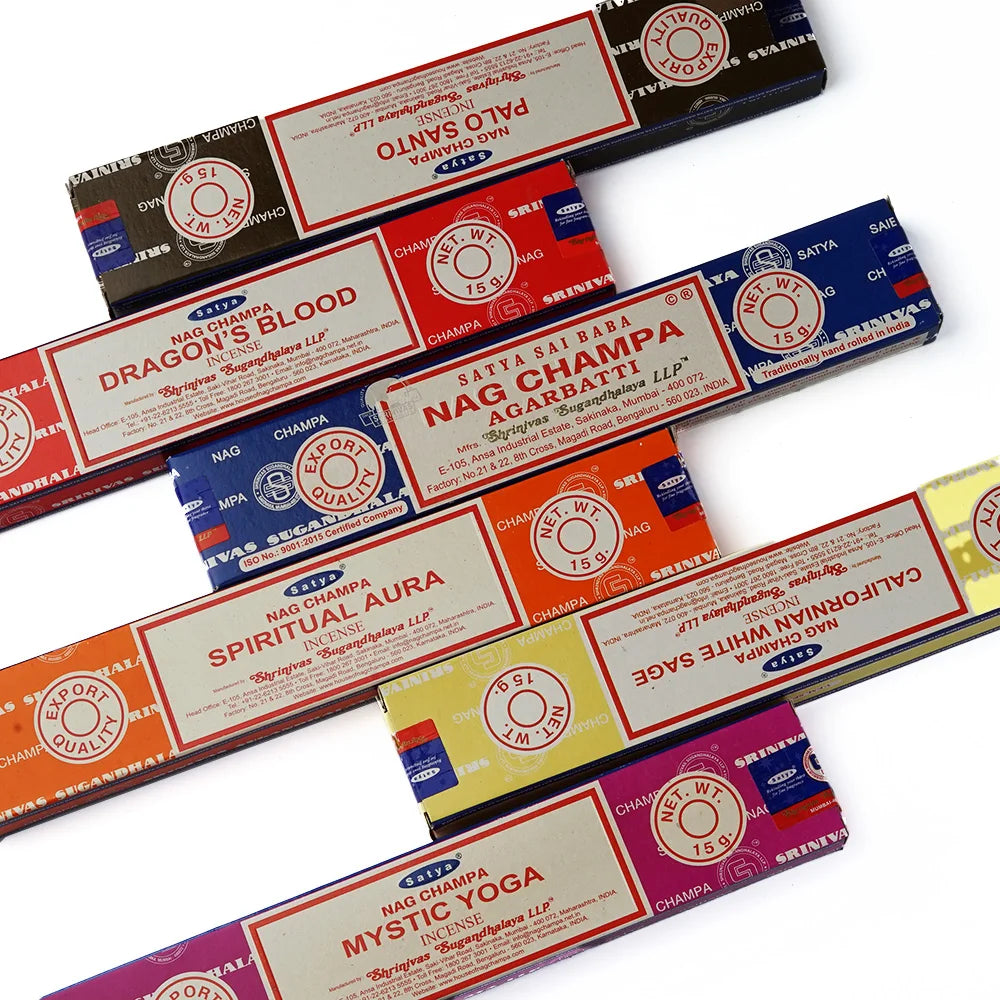 Satya incense sticks collection